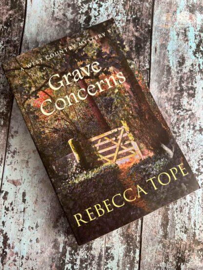 An image of a novel by Rebecca Tope - Grave Concerns