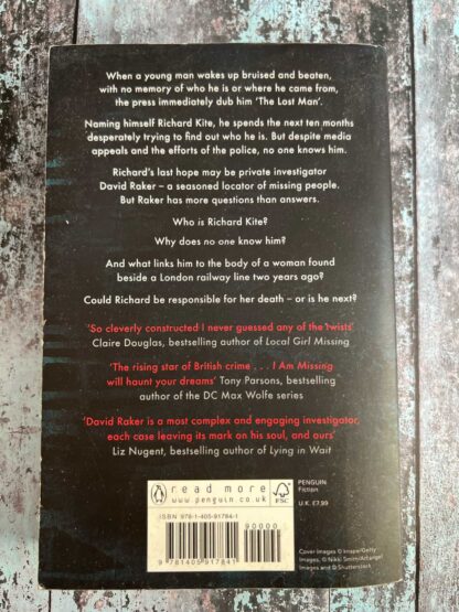An image of a novel by Tim Weaver - I am Missing