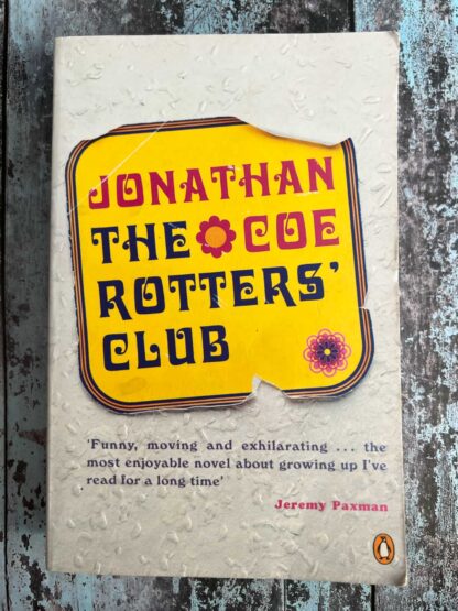 An image of a novel by Jonathan Coe - The Rotters Club