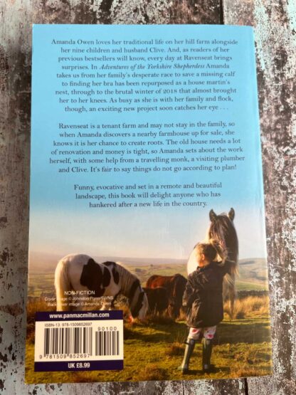 An image of a novel by Amanda Owen - Adventures of the Yorkshire Shepherdess