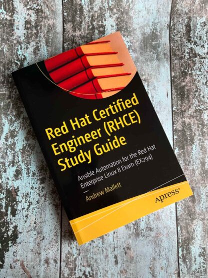 An image of a book by Andrew Mallet - Red Hat Certified Engineer (RHCE) Study Guide