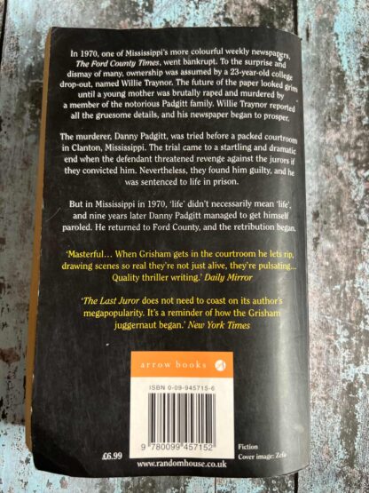 An image of a book by John Grisham - The Last Juror