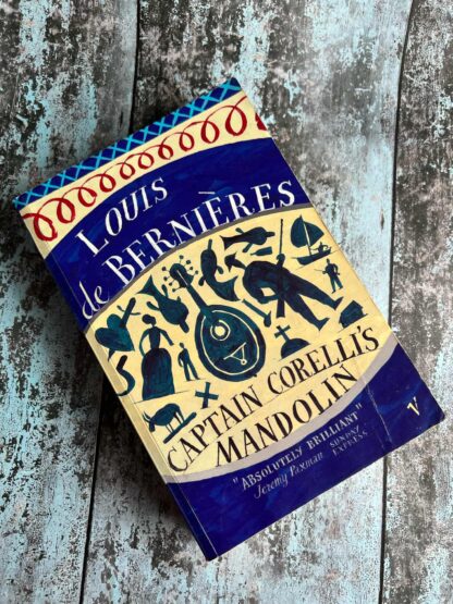 An image of a book by Louis de Berniéres - Captain Corelli's Mandolin