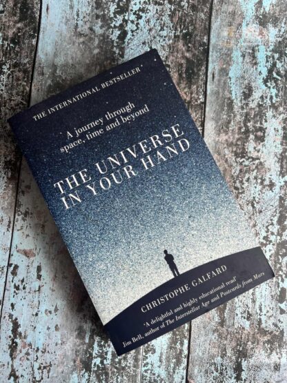 An image of a book by Christophe Galfard - The Universe in your hand