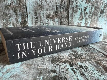 An image of a book by Christophe Galfard - The Universe in your hand
