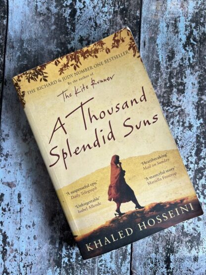 An image of a book by Khaled Hosseini - A Thousand Splendid Suns