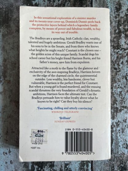 An image of a book by Dominick Duane - A Season in Purgatory