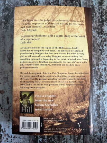 An image of a book by Susan Hill - The Various Haunts of Men