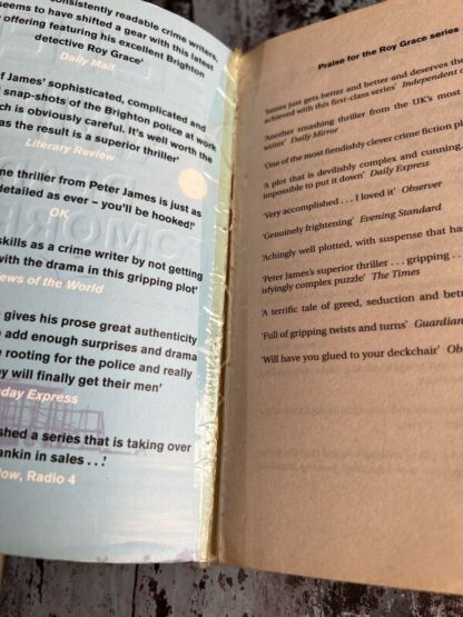 An image of a book by Peter James - Dead Tomorrow