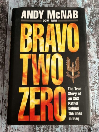 An image of a book by Andy McNab - Bravo Two Zero