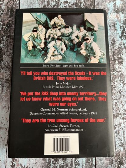 An image of a book by Andy McNab - Bravo Two Zero