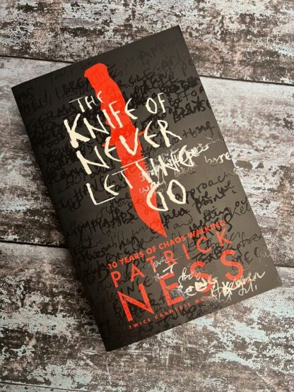 An image of a book by Patrick Ness - The Knife of Never Letting Go