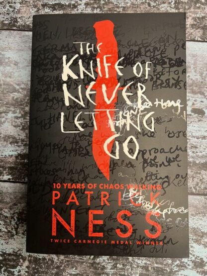 An image of a book by Patrick Ness - The Knife of Never Letting Go