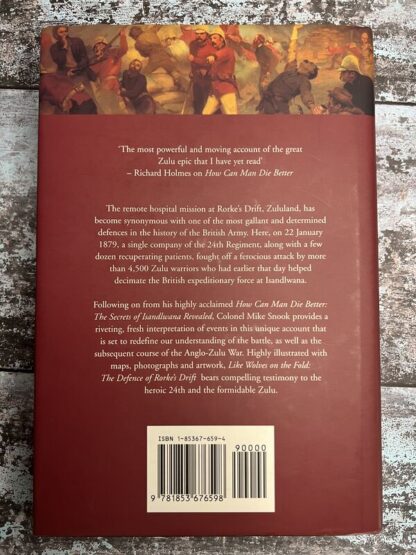 An image of a book by Lieutenant Colonel Mike Snook - Like Wolves on the Fold.