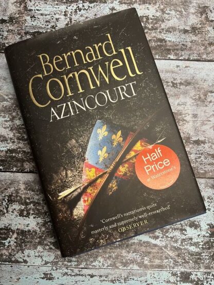 An image of a book by Bernard Cornwell - Azincourt