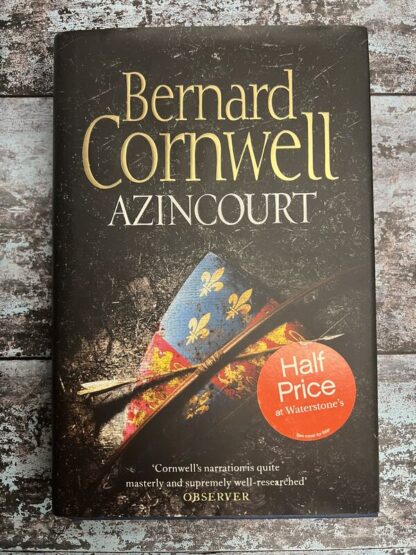 An image of a book by Bernard Cornwell - Azincourt