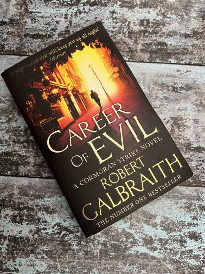 An image of a book by Robert Galbraith - Career of Evil