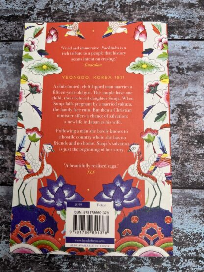 An image of a book by Min Jin Lee - Pachinko