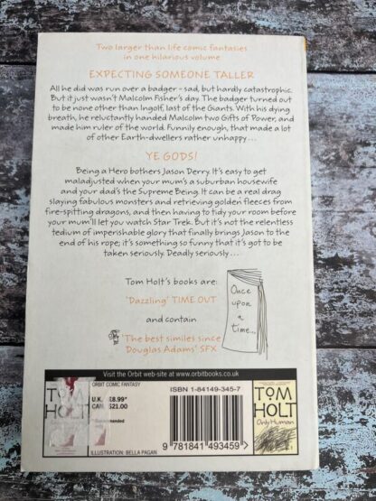 An image of a book by Tom Holt - Tall Stories (Expecting Someone Taller and Ye Gods!)