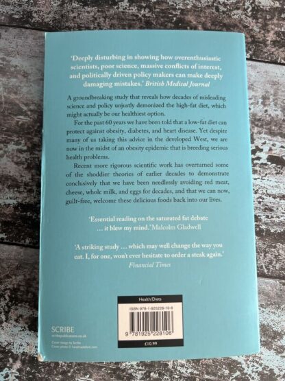 An image of a book by Nina Teicholz - The Big Fat Surprise