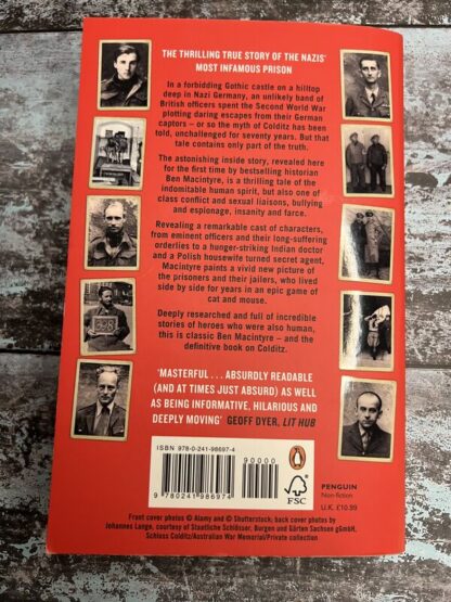 An image of a book by Ben MacIntyre - Colditz