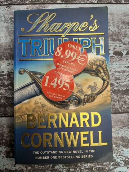 An image of a book by Bernard Cornwell - Sharpe's Triumph