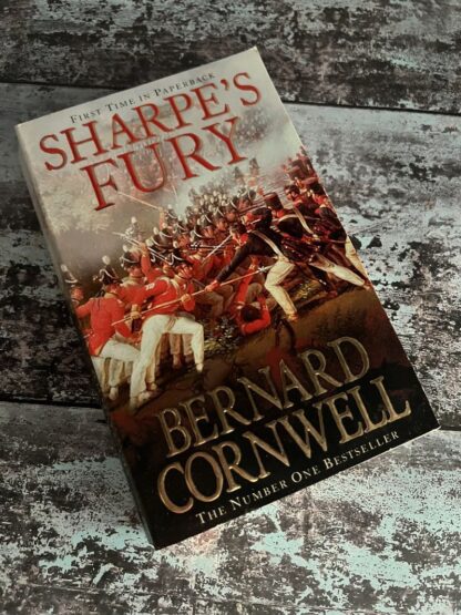 An image of a book by Bernard Cornwell - Sharpe's Fury