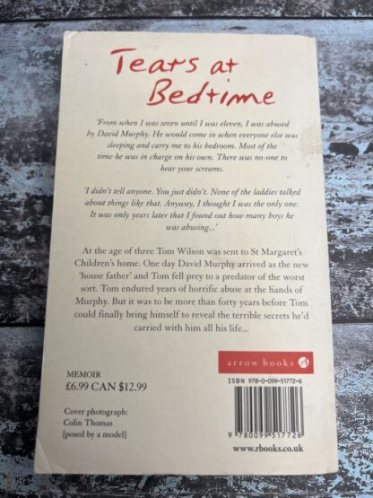 An image of a book by Tom Wilson - Tears at Bedtime