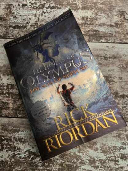 An image of a book by Rick Riordan - Heroes of Olympus