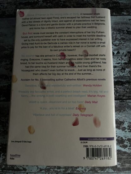 An image of a book by Catherine Alliott - The Wedding Day