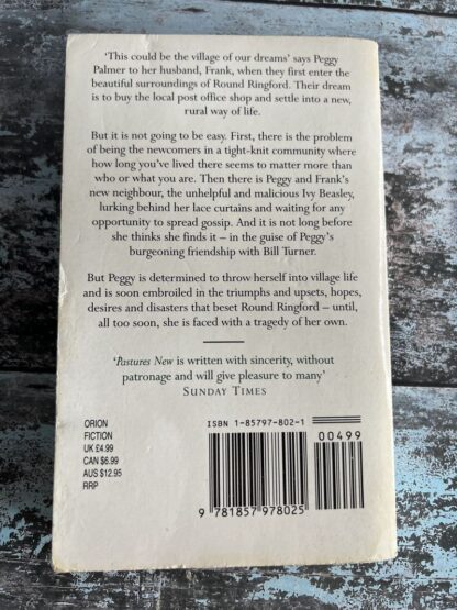 An image of a book by Ann Purser - Pastures New