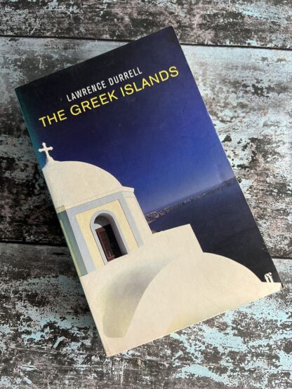 An image of a book by Lawrence Durrell - The Greek Islands