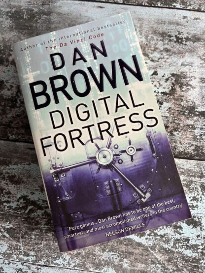 An image of a book by Dan Brown - Digital Fortress