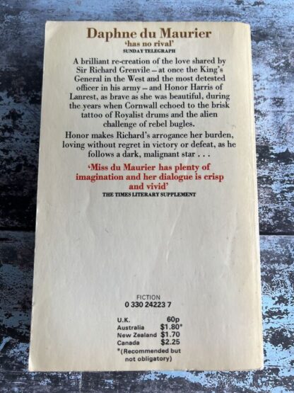 An image of a book by Daphne duMaurier - The Kings General