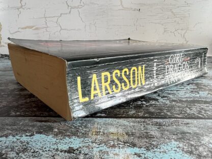 An image of a book by Stieg Larsson - The Girl with the Dragon Tattoo