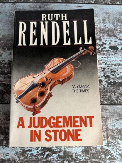 An image of a book by Ruth Rendell - A Judgement in Stone