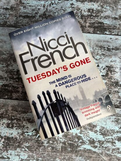 An image of a book by Nicci French - Tuesday's Gone
