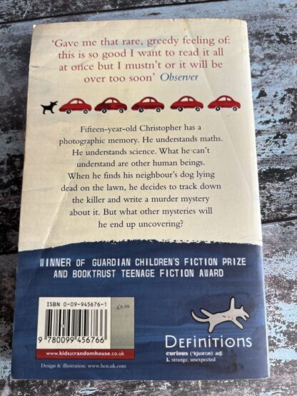 An image of a book by Mark Haddon - The Curious Incident of the Dog in the night-time