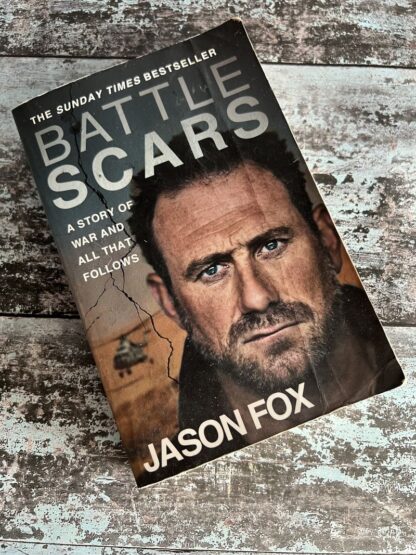 An image of a book by Jason Fox - Battle Scars