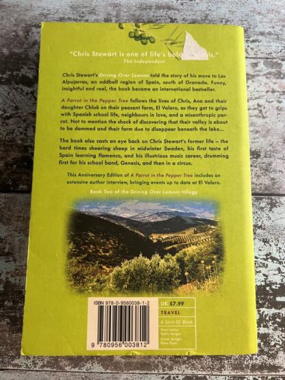 An image of a book by Chris Stewart - A Parrot in the Pepper Tree