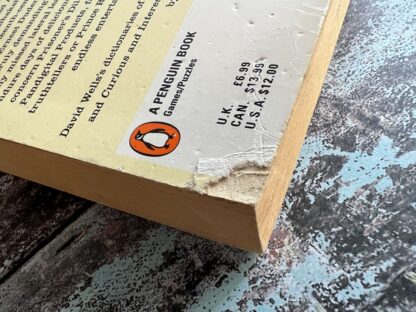 An image of a book by David Wells - The Penguin book of curious and interesting puzzles