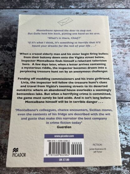 An image of a book by Andrea Camilleri - The Treasure Hunt