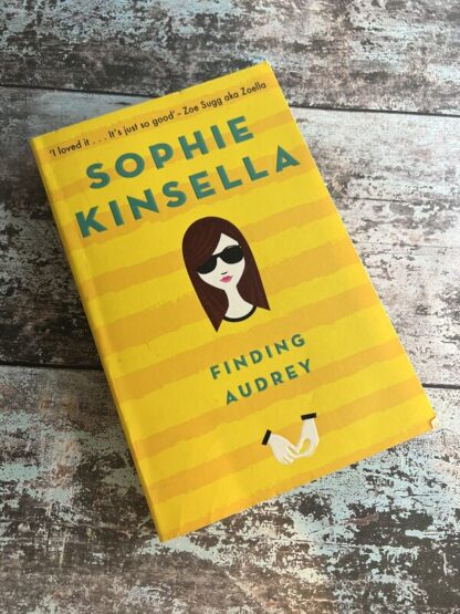 An image of a book by Sophie Kinsella - Finding Audrey