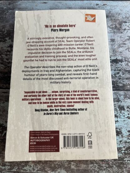 An image of a book by Robert O'Neill - The Operator
