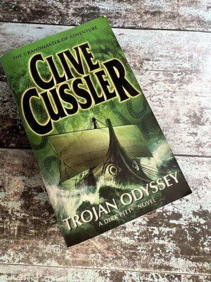 An image of a book by Clive Cussler - Trojan Odyssey
