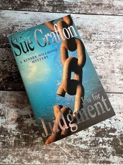 An image of a book by Sue Grafton - J is for Judgement