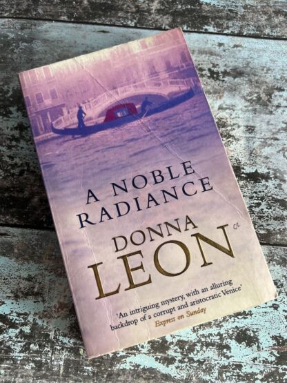 An image of a book by Donna Leon - A Noble Radiance