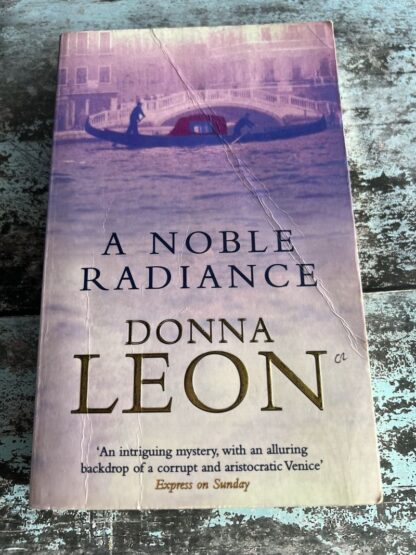 An image of a book by Donna Leon - A Noble Radiance