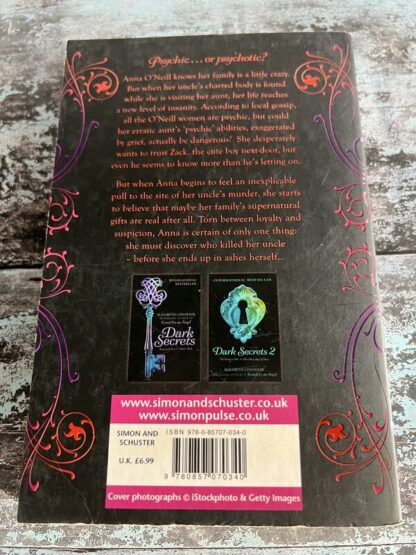 An image of a book by Elizabeth Chandler - Dark Secrets 3: The Back Door of Midnight