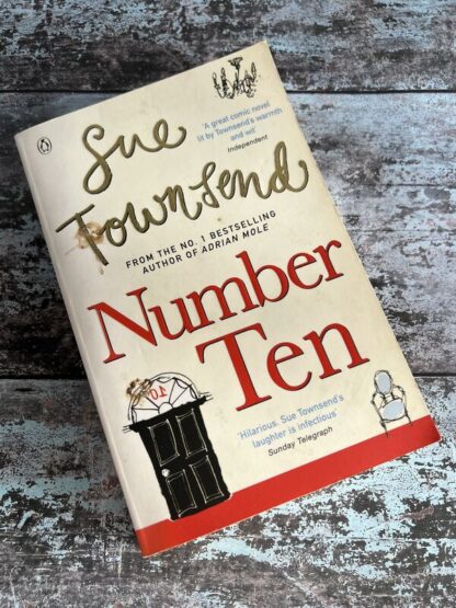 An image of a book by Sue Townsend - Number Ten
